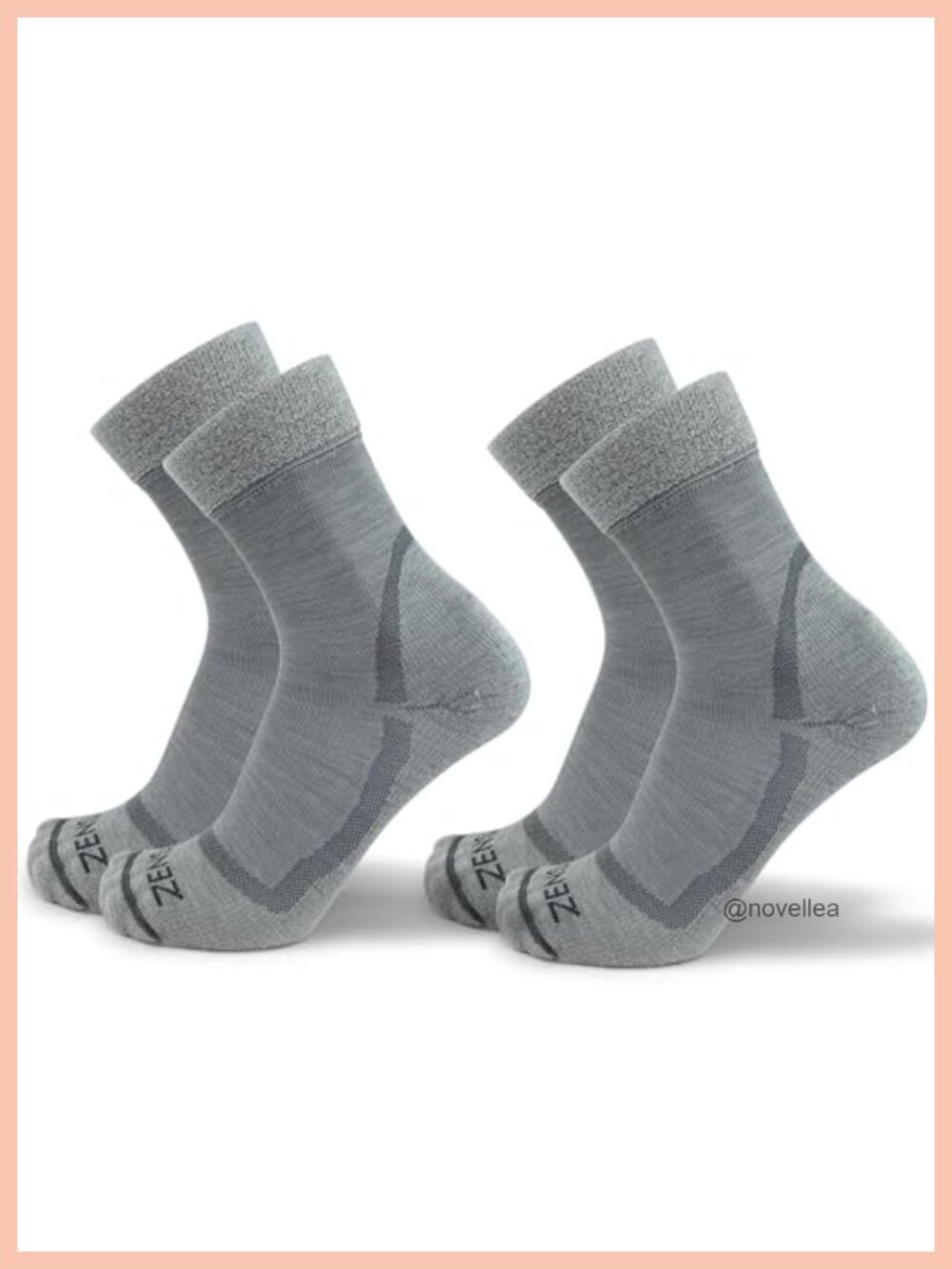 Wool Blend Thermal Slipper Socks Seamless Cozy Sleep Socks